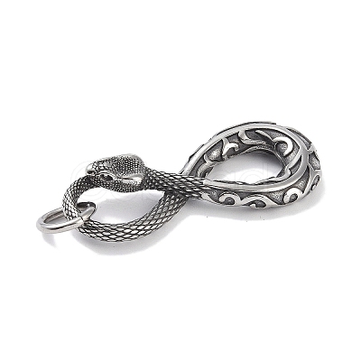 316 Surgical Stainless Steel Pendants STAS-E212-25C-AS-1