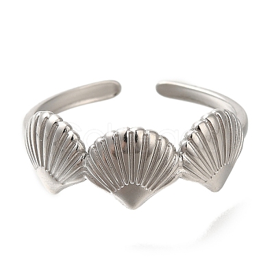 304 Stainless Steel Cuff Rings RJEW-Z074-04P-1