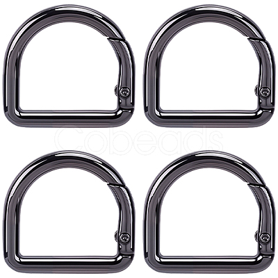 12Pcs Alloy Spring Gate Rings FIND-CN0002-49B-1