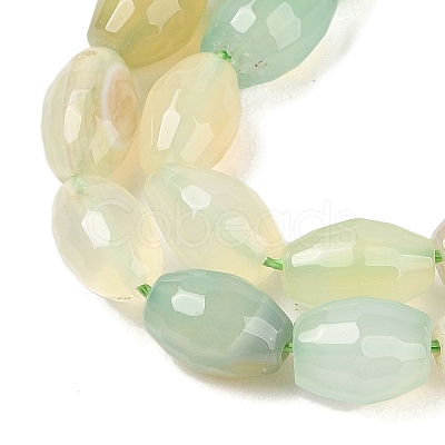 Natural Agate Beads Strands G-Q194-B01-01E-1