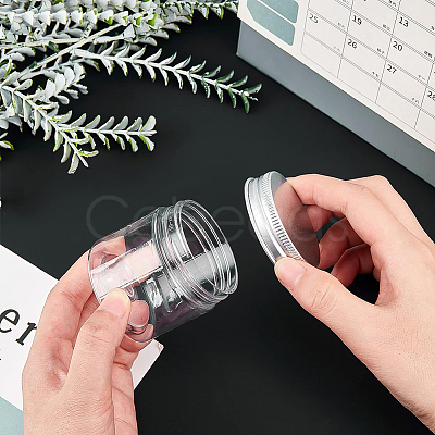 Transparent Plastic Bead Containers CON-BC0004-87-1