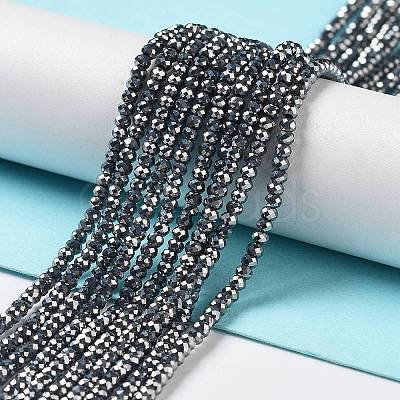 Terahertz Stone Beads Strands G-J400-C10-01-1