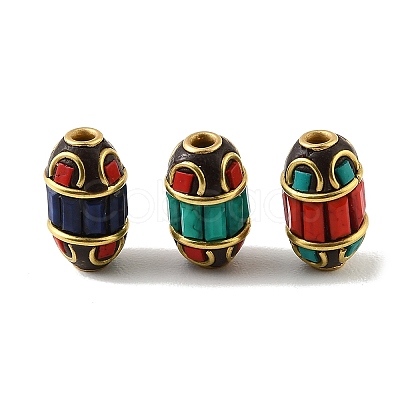 Handmade Polymer Clay Indonesia Beads PY-CBAAA14-09C-1