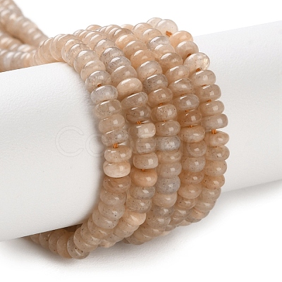 Natural Sunstone Beads Strands G-K343-C35-01-1