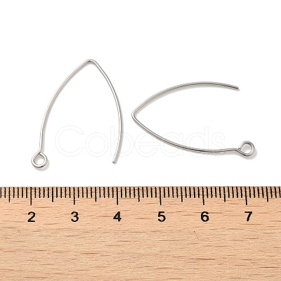 Non-Tarnish 316 Surgical Stainless Steel Earring Hooks STAS-P336-07B-P-1