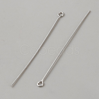 925 Sterling Silver Eye Pins LS-STER-WH0002-19P-1