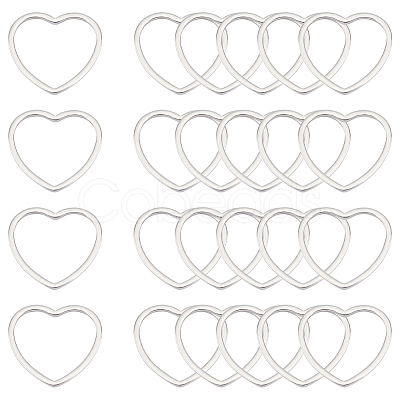 50pc 304 Stainless Steel Linking Ring STAS-UN0056-77-1