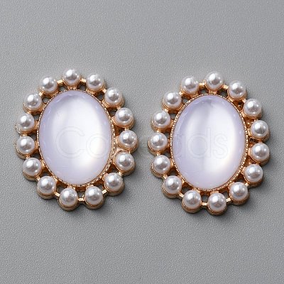 Cat Eye Cabochons FIND-WH0111-292E-1