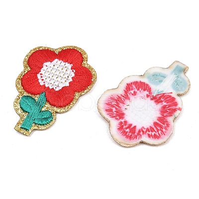 Polyester Computerized Embroidery Cloth Iron on Sew on Patches PATC-L001-02-1
