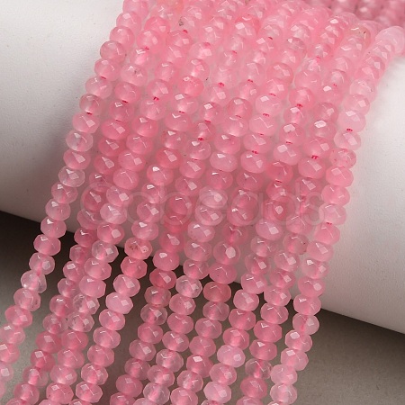 Dyed Natural White Jade Beads Strands GG-CBAF9EE-A06-3x4mm-1