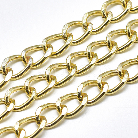Aluminium Curb Chains CHA-T001-22G-1