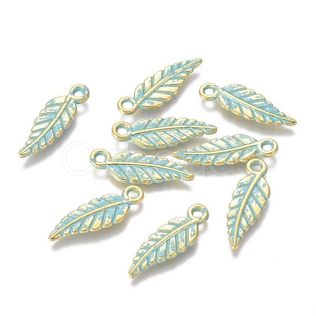 Alloy Pendants PALLOY-L222-037GGP-1