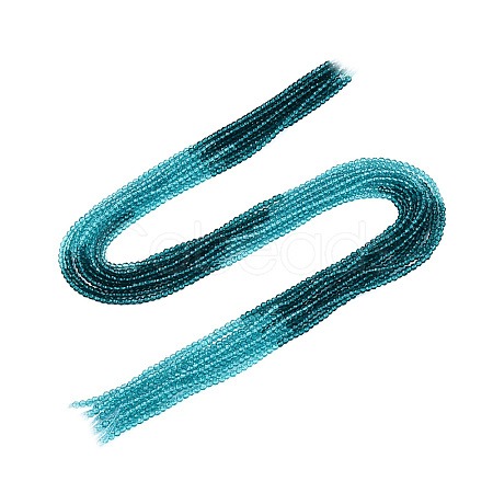 Transparent Glass Beads Strands GLAA-N074-01A-11-1