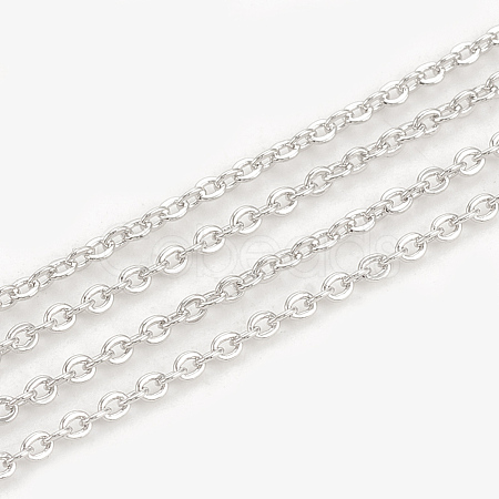 3.28 Feet Brass Cable Chains X-CHC-S003-15P-1