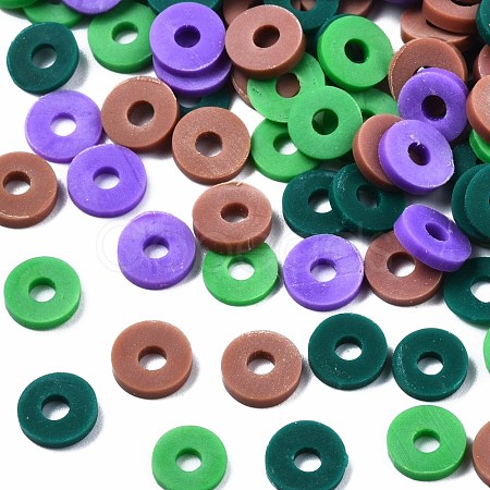 Handmade Polymer Clay Beads CLAY-T019-02B-32-1