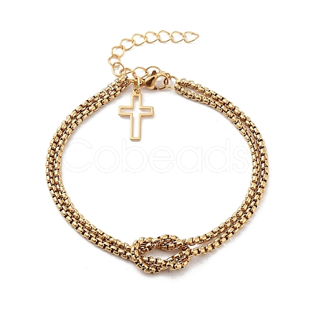 New Stainless Steel Box Chain Bracelets GK1809-1-1