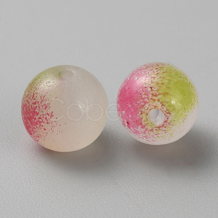 Two Tone Glass Beads GLAA-CJC0001-19N-1