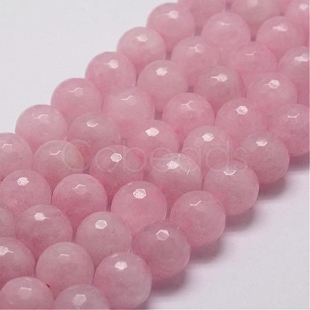 Natural Rose Quartz Beads Strands G-D840-20-6mm-1