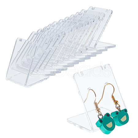 Organic Glass Earring Displays EDIS-PH0001-06-1