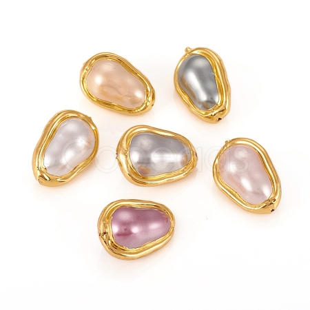 Shell Pearl Beads BSHE-L003-05-1