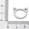 304 Stainless Steel Pendants LS-STAS-I327-02P-05-3