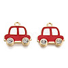 Alloy Enamel Pendants ENAM-S119-015E-2