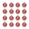 Golden Plated Alloy Enamel Charms LS-ENAM-S118-08F-2