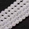 Natural White Agate Bead Strands G-G880-03-10mm-1