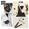 Rhombus Pattern Adjustable Cotton Bag Strap FIND-WH0092-46-4