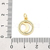 Brass Micro Pave Cubic Zirconia Pendants KK-D325-60G-03-3
