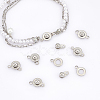 10Pcs Brass Snap Clasps KK-UN0001-73-5