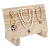 Wood Jewelry Displays Stands ODIS-WH0030-181-1