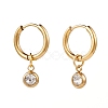 304 Stainless Steel Huggie Hoop Earrings EJEW-JE04449-01-1