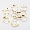 304 Stainless Steel Leverback Earring Findings X-STAS-F141-02G-1