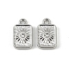 Alloy Rhinestone Pendants FIND-H024-13P-1
