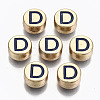 Alloy Enamel Beads ENAM-S122-029D-RS-1