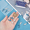 10Pcs Alloy Rhinestone Pendants FIND-SC0007-77-3
