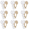 10Pcs Brass Ear Cuff Findings KK-BBC0022-46-7