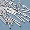 Brass Tube Beads KK-Y003-73G-S-3