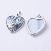 Shell Pendants SSHEL-P012-04P-2