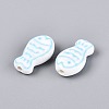 Handmade Porcelain Ceramic Beads PORC-Q005-05D-2