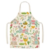 Easter Theme Flax Sleeveless Apron PW-WG92721-02-1