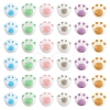 30Pcs 6 Colors Opaque Acrylic Beads FIND-YW0008-06-1
