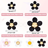 64Pcs 16 Style Acrylic Cabochons SACR-PH0002-15-2