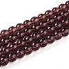 Transparent Glass Beads Strands GLAA-T032-T6mm-19-1