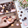 100Pcs 7 Styles Resin Decoden Decoden Cabochons CRES-SP0001-26-3
