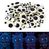 625Pcs 6 Styles Luminous PVC Craft Wiggle Eyes Cabochons DIY-TA0006-54-2