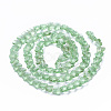 Transparent Glass Beads GLAA-Q066-14mm-B12-2