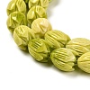 Synthetic Shell Dyed Carved Beads Strands SHEL-K007-08C-04-3