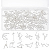 6 Sets Zinc Alloy Cabochons FIND-LP0001-67-3